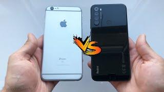 iPhone 6s plus vs Redmi note 8 | Speedtest, Comparison