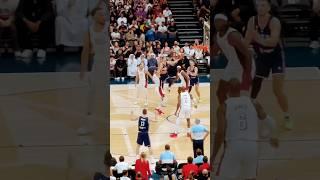 Serbia attacking Team USA interior defense! Aleksa Avramovic is a blur! ️‍️ | USA VS SERBIA