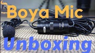 Boya Lavalier BY-M1 Mic Unboxing and Quick Review | Best for Youtubers...