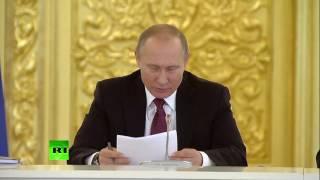 Путин удивился решению суда, обвинившему человека за написание заявления в прокуратуру