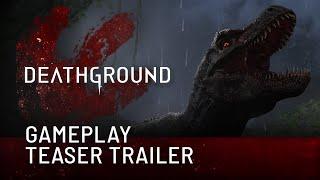 Deathground Gameplay Teaser Trailer | Dinosaur Survival Horror | 2023