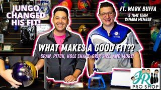 WHAT MAKES A GOOD FIT?? | How should your hand fit in a bowling ball! | Thumb and Two Handed!