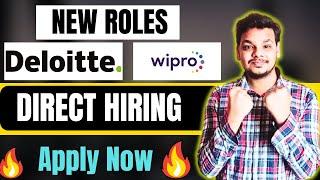 Deloitte , Wipro Hiring Freshers | OFF Campus Drive For 2025, 2024 Batch Hiring | Fresher Jobs