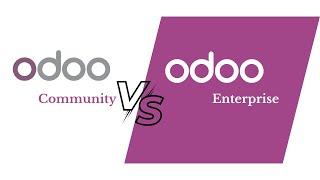 الفرق بين Odoo Community  و Odoo Enterprise