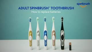 Adult Spinbrush™ Toothbrush Battery Replacement