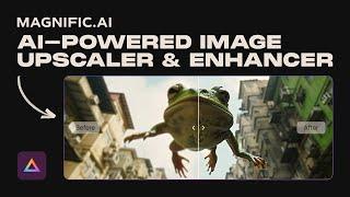 MAGNIFIC AI – AI-powered Image Upscaler and Enhancer