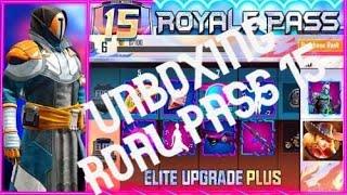 SEASON 15 ROYAL PASS : 1 TO 100 RP REWARDS ( Pubg MOBILE )