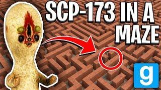 SCP-173 Containment Breach IN A MAZE! - Garry's Mod Gameplay