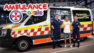 Ambulance For Kids | Learn About NSW Ambulance and Paramedics with Ozzie | Educational Kids Video