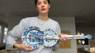 I built a Violin out of plates | Art Project Part 2 