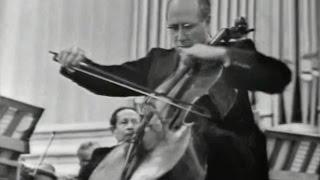 Mstislav Rostropovich plays Haydn-Popper Cello Concerto - video 1964 best quality