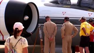 NASA WB-57F at AirVenture Oshkosh 2014