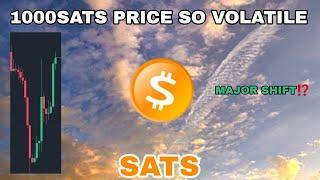 1000SATS COIN PRICE SO VOLATILE UPDATE IN JULY 2024SATS (ORDINALS) MAJOR SHIFT SATS COIN SCENARIOS