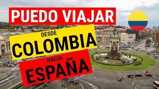 ️¿Cómo viajar a España desde Colombia? ️