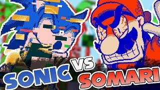 friendly enmity ep.3/5 || Sonic VS Somari (full animation)