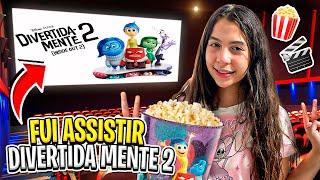 VLOG DO DIA DE SARAH INDO ASSISTIR O FILME DO DIVERTIDAMENTE 2 NO CINEMA ! Dia a Dia com Amanda