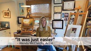 It was just easier - Wendy McClatchy showing at Gallery222 Malvern