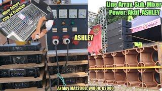 Produk ASHLEY buat Live Musik (1 Sayap tanpa Lowpack) Kompor Audio Pro feat Kompor Musik 2022