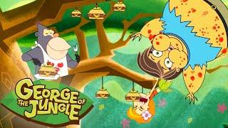 Finding A Hamburger Tree!    | George of the Jungle | Full Episode | Cartoons For Kids