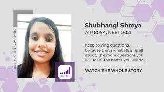 From 398 marks to 631 marks in NEET 2021 | Success Story of Shubhangi Shreya | Darwin NEET Prep App