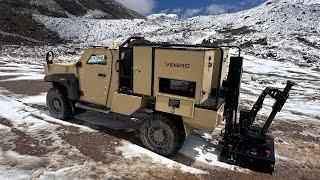 Indian Army's Alakran Vehicle Mounted Infantry Mortar System (VMIMS) in action NE sector