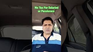 Zero Tax on Salary or Pension FY 2024-25 II #salarytds #salary #pension