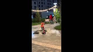 Electric Scooter Ride #kidsscooter #ridescooter #funforkids #scooterride