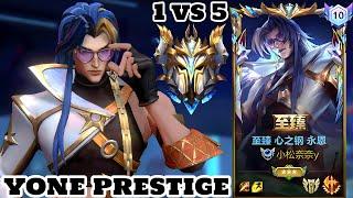 Wild Rift Yone Prestige Heartsteel Yone Skin Gameplay Rank Sovereign