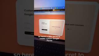 Custom google forms for SEO boost? 🫢 #webdevelopment #customgoogleforms #css
