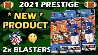 NEW PRODUCT!! 2021 Panini Prestige Football 2x Blaster Box Retail Review