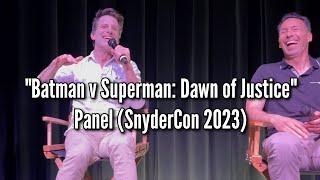 "Batman v Superman: Dawn of Justice" Panel at SnyderCon 2023 → Zack Snyder, Damon Caro, D.J. et al.