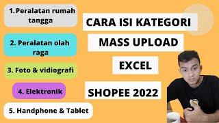 Cara isi kategori shopee hasil file scraper tools dutchbot marketplace JAKMMALL, omset 150 Juta