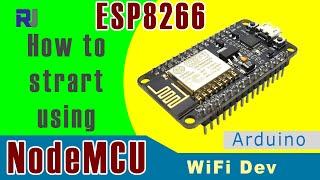 Introduction to NodeMCU ESP8266 WiFi Development board with HTTP Client example- Robojax
