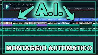 Creare un video in automatico con l' A.I. | Wondershare Filmora Tutorial