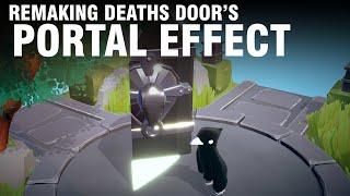 Remaking the Portal Effect from Deaths Door! | Using the Stencil Buffer in Unity