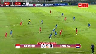   LIVE BERLANGSUNG ▪ TIMNAS PUTRI INDONESIA vs KAMBOJA ▪ FINAL Piala Asean Cup Women 2024 - Ilustr