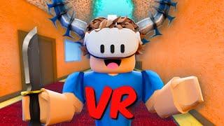 I Played MM2 in VR for 24 HOURS..  (Murder Mystery 2)