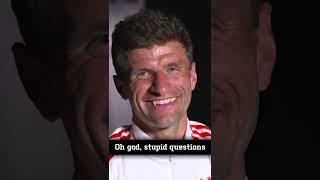 Do NOT ask Muller about the Messi vs. Ronaldo debate 