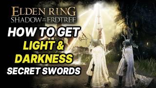 Elden Ring DLC: How to Get SWORD OF LIGHT & DARKNESS Location Guide - Secret Altars Showcase!