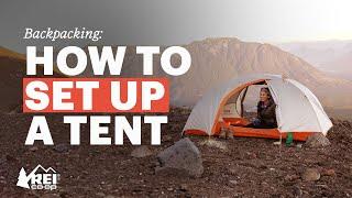 How to Set Up a Tent