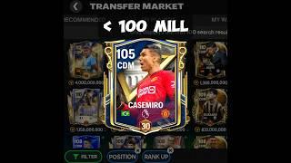 Best Cheap Budget CDM [ 100-500 Mill ] #fcmobile #eafc24 #shorts