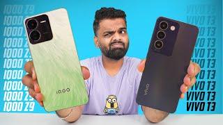 The Epic Battle: iQOO Z9 vs Vivo T3