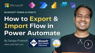 How To Manage Flow - Export, Import Flows in Power Automate