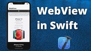 Create WebView in App (Swift 5, Xcode 12, 2023) - iOS Development