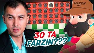 30 TA FARZINGA QARSHI YUTA OLAMANMI? #chess #shaxmat #shahmat #uzchesss #chellenge