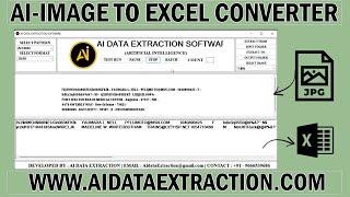 How to Download Image to Editable Excel Conversion / Converter Software for PC