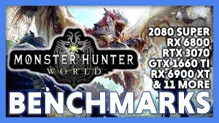 Monster Hunter World Benchmark 2021 | 16 GPUs | 1080p 1440p 4k