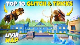 TOP 10 BGMI 3.5 UPDATE GLITCH AND TRICKS LIVIK | ICEMIRE FRONTIRE GLITCH | LIVIK GLITCH 3.5 UPDATE