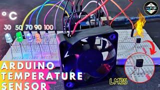 lm35 sensor projects | lm35 temperature sensor arduino