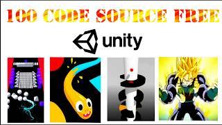 100 CODE source free unity